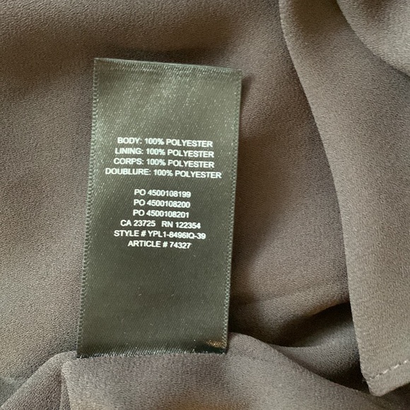 Aritzia Babaton Wrap Dress - snakeskin print with chocolate brown lining - Picture 6 of 7